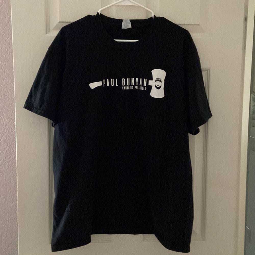 Paul Bunyan Cannabis pre-rolls Black X-large T-shirt